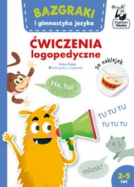 Bazgraki i gimnastyka języka. Ćwiczenia logopedyczne. Kapitan Nauka