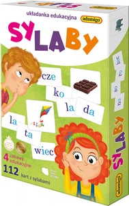 Układanka Edukacyjna Sylaby – Adamigo