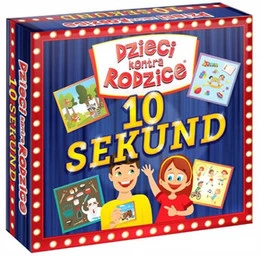 Dzieci Kontra Rodzice 10 Sekund Rodzinna Gra Pamięciowa 5+ Kangur 71847