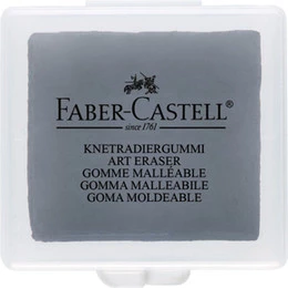 Gumka Chlebowa W Kasetce Artystyczna Szara Faber-Castell