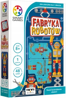 Fabryka Robotów Gra Logiczna Edukacyjna Kreatywna 8+ Iuvi Smart Games