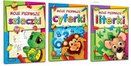 Moje Pierwsze SZLACZKI LITERKI CYFERKI Nauka Pisania Liczenia Pakiet Greg
