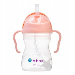 Kubek niekapek B.Box z obciążoną słomką 240 ml, 6m+