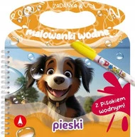 Zadanka i Malowanki Wodne PIESKI z Pisakiem 3+ Skrzat