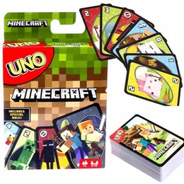 UNO Minecraft gra karciana 112 kart 7+