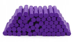 Plastelina Szkolna 1kg FIOLETOWA w Laseczkach Luzem MONA