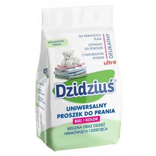 DZIDZIUŚ Proszek Do Prania HIPOALERGICZNY Uniwersalny Dla Dzieci 1,5kg