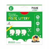 Dłuuugie Rysowanki Piszę Litery Książeczki Kreatywne 5+ CzuCzu