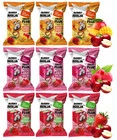 BUNNY NINJA Przekąska Owocowa MIX SMAKÓW Fruit Fluk 15g x9