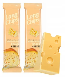 LONG CHIPS Chipsy Ziemniaczane o Smaku SEROWYM 75g x2