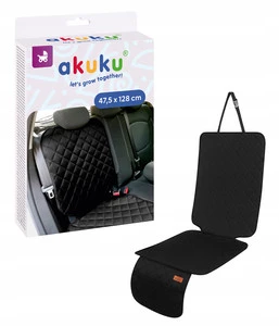 Akuku Mata Ochronna pod Fotelik Samochodowy ISOFIX Wodoodporna Czarna A0675