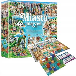 MIASTA MARZEŃ Gra Rodzinna Stwórz Swoje Miasto 8+ Nasza Księgarnia
