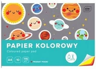 Blok Wycinanka Papier Kolorowy A4/10k Do Prac Plastycznych 115g Interdruk