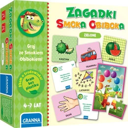 Gra edukacyjna Zagadki Smoka Obiboka Zielone – Granna