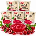 Kisiel WIŚNIOWY Bez Cukru Bezglutenowy CELIKO 40g Zestaw 5 sztuk