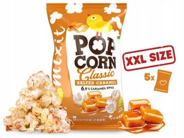 MIXIT Duży BIO Popcorn SŁONY KARMEL 75g