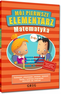 Mój Pierwszy Elementarz Matematyka Nauka Liczenia Marta Kurdziel BR Greg