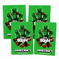 Minecraft Astra A4 3-line notebook, 32 pages (4 pcs)
