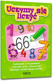 Uczymy Się Liczyć Nauka Liczenia + Naklejki Renata Pitala Greg