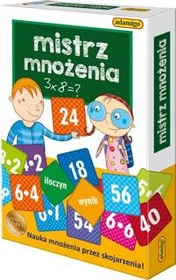 Gra Edukacyjna Mistrz Mnożenia Nauka Przez Skojarzenia 8+ Adamigo