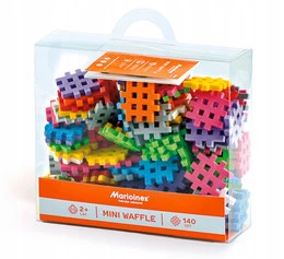 Klocki Mini Waffle 140 Elementów 2+ Marionex