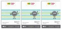 3x Blok Techniczny BIAŁY A4 10 Kartek 170g Happy Color