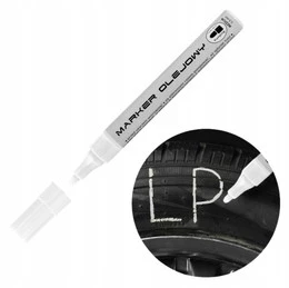 Marker OLEJOWY Toma TO-420 BIAŁY Do Opon Szyb Szkła