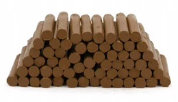 Plastelina LUZ 1kg BRĄZOWA Szkolna Mona