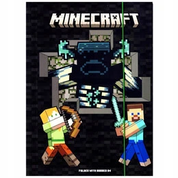 Teczka A4 z gumką Minecraft – Astra