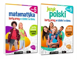 Matematyka. Karty pracy w szkole i w domu. Klasa 5