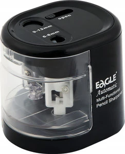 Temperówka ELEKTRYCZNA Baterie USB Podwójna Czarna 6-8/9-12 mm EAGLE