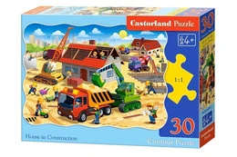 Puzzle Koparka 30 elementów Castorland