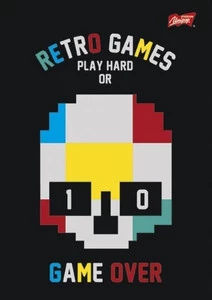 Zeszyt A5 w linię 60 kartek UNIPAP RETRO GAMES