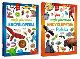 PAKIET Moja Pierwsza Encyklopedia DLA DZIECI i Encyklopedia POLSKA Greg 2w1