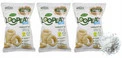 Chrupki z Gryki z Dodatkiem SOLI MORSKIEJ Loopea's 42g x3