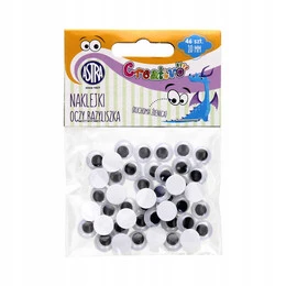 Oczy samoprzylepne 10 mm Astra