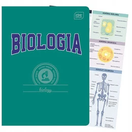 Zeszyt tematyczny BIOLOGIA A5 w kratkę 60 kartek INTERDRUK ze ściągą