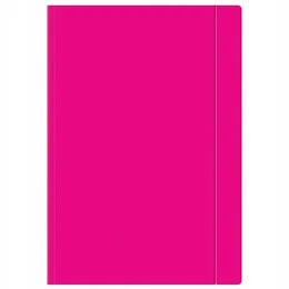 Teczka z Gumką A5 FLUO MIX KOLORÓW Interdruk