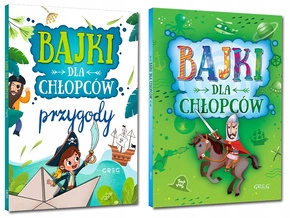 2x Bajki Dla Chłopców Przygody Krótkie I Ciekawe Opowieści Greg (BR)