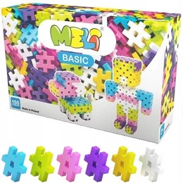 Meli Basic Pink - klocki konstrukcyjne 150 elementów (3+)
