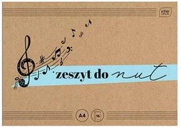 Zeszyt do nut A4 Interdruk