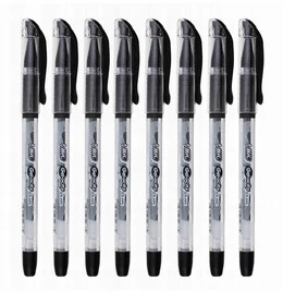 Zestaw 8 długopisów żelowych BIC Gel-ocity STIC 0,5 mm czarny