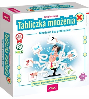 Tabliczka Mnożenia Bez Problemów Gra Planszowa Edukacyjna 5+ Jawa 00307