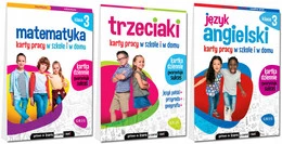 ZESTAW Kart Pracy Do Klasy 3 Język Angielski Polski Matematyka Greg