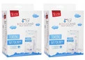 2x BOCIOLAND Woreczki Do Mrożenia Pokarmu Torebki Strunowe 200ml 100 szt