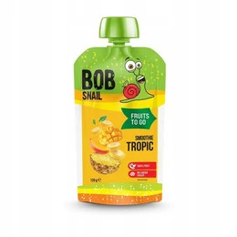 Mus owocowy tropikalny Bob Snail 120g