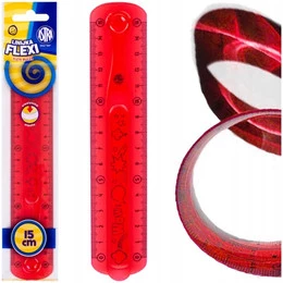 Linijka Geometryczna Szkolna Elastyczna Flexi 15 cm Astra