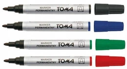 Marker perma 1,5 mm Toma TO-090 – zestaw 4 szt.