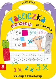 Tabliczka Mnożenia Dla Smyka Książeczka Edukacyjna BooksAndFun BF0542