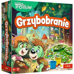 Gra Planszowa Grzybobranie Rodzina Treflików 02819 Trefl